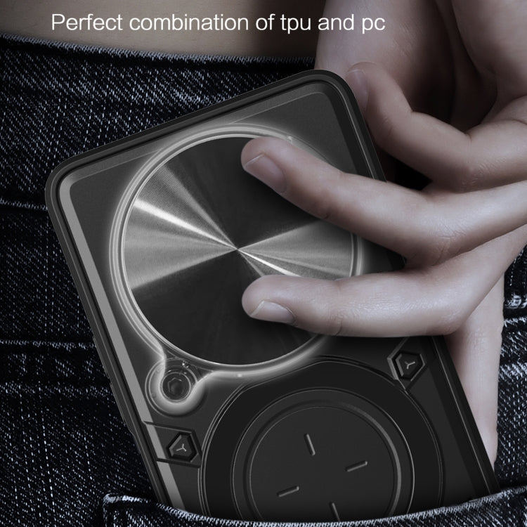 For Realme 13 Pro 5G / 13 Pro+ 5G CD Texture Sliding Camshield Magnetic Holder Phone Case