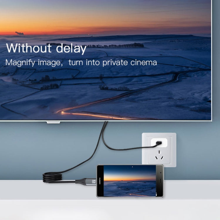 Yesido HM01 USB-C / Type-C to HDMI Adapter Cable, Length:1.8m