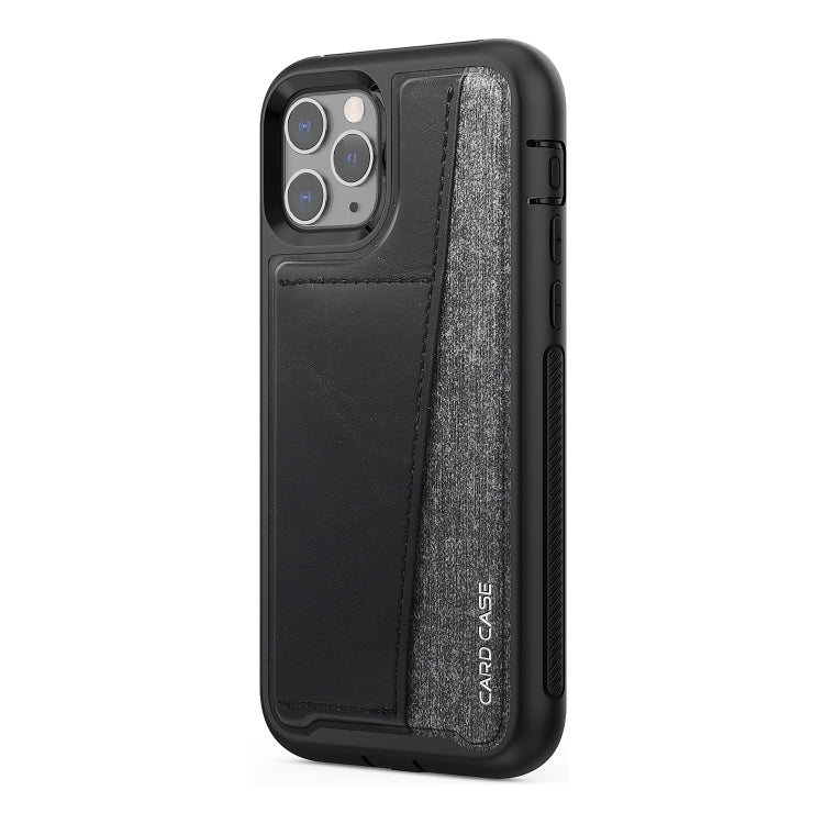 For iPhone 11 Pro Shockproof PC + TPU + PU Leather Protective Case with Card Slot