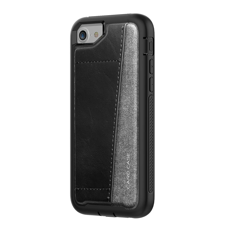 For iPhone 6 Shockproof PC + TPU + PU Leather Protective Case with Card Slot