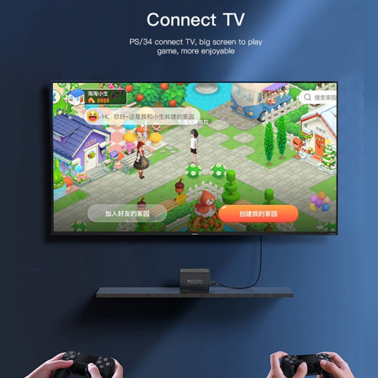 Yesido HM09 HDMI Male to HDMI Male HD Adapter Cable, Length:1.5m