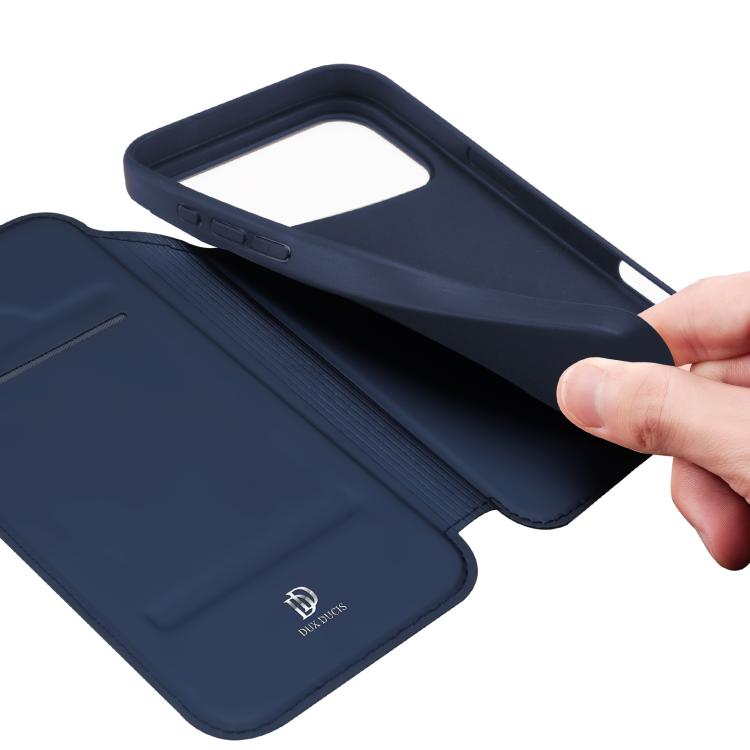 For iPhone 17 Pro DUX DUCIS Skin Pro Series Flip Leather Phone Case