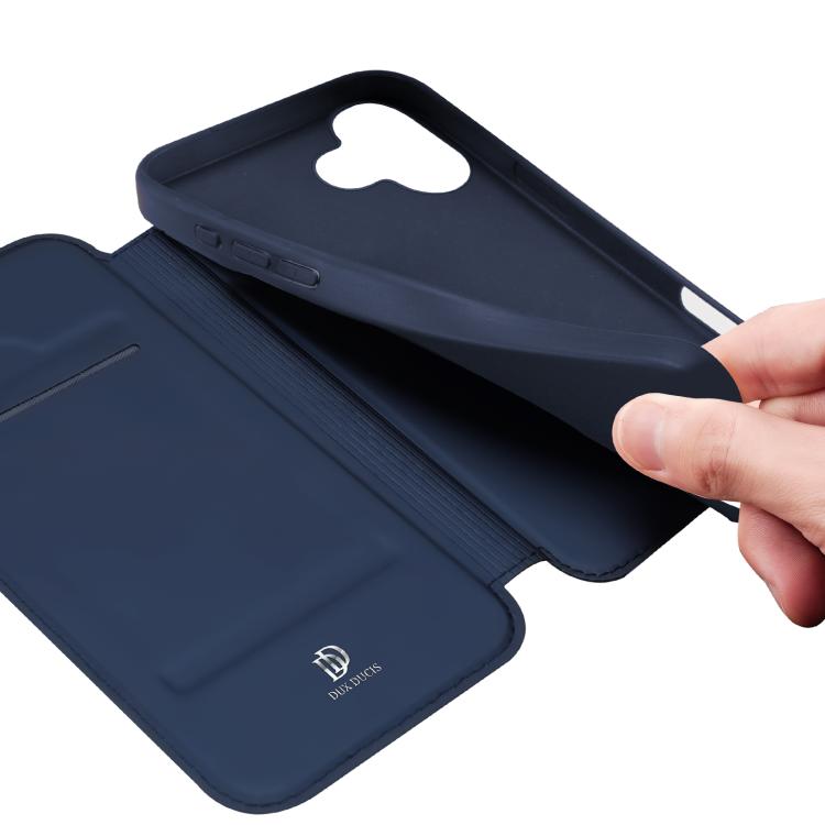 For iPhone 17 DUX DUCIS Skin Pro Series Flip Leather Phone Case