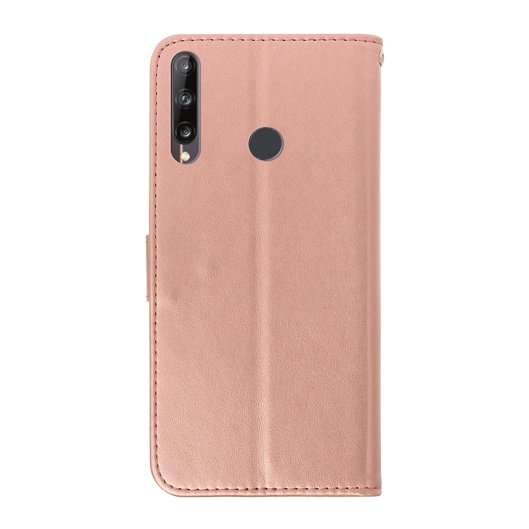 For Huawei Y7P / P40 lite E Diamond Encrusted Butterflies Embossing Pattern Horizontal Flip Leather Case with Holder & Card Slots & Wallet &  Lanyard