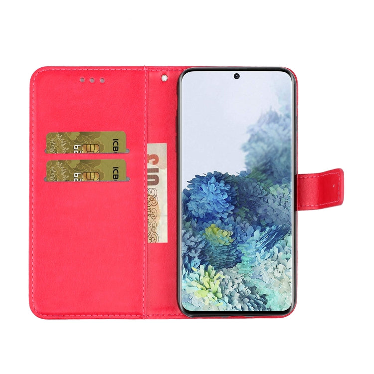 For Samsung Galaxy A31 Diamond Encrusted Butterflies Embossing Pattern Horizontal Flip Leather Case with Holder & Card Slots & Wallet &  Lanyard