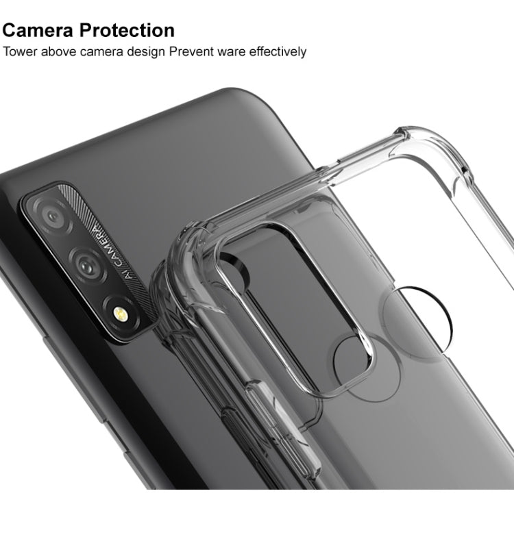 For Huawei P Smart 2020 IMAK Full Coverage Shockproof TPU Protective Case