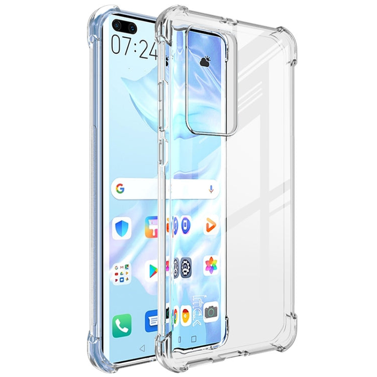 For Huawei P40 Pro IMAK Full Coverage Shockproof TPU Protective Case