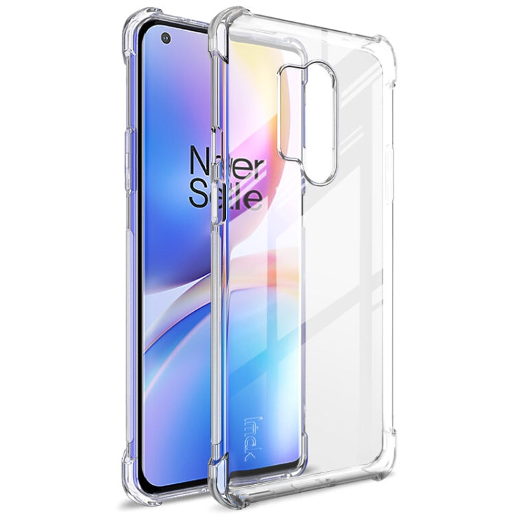 For OnePlus 8 Pro IMAK Full Coverage Shockproof TPU Protective Case