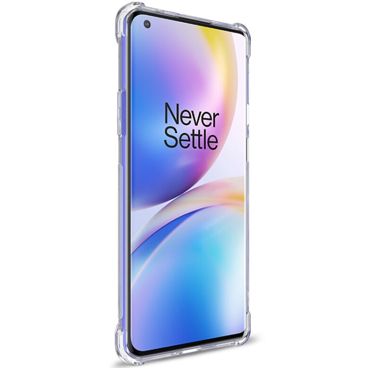 For OnePlus 8 Pro IMAK Full Coverage Shockproof TPU Protective Case