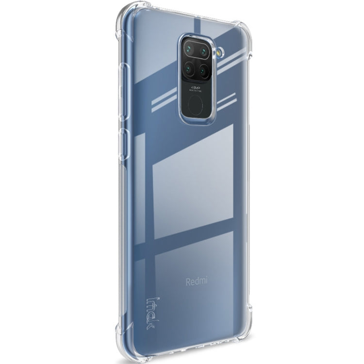 For Xiaomi Redmi Note 9 IMAK Full Coverage Shockproof TPU Protective Case
