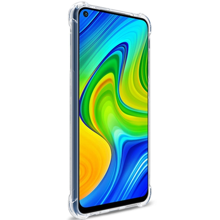 For Xiaomi Redmi Note 9 IMAK Full Coverage Shockproof TPU Protective Case
