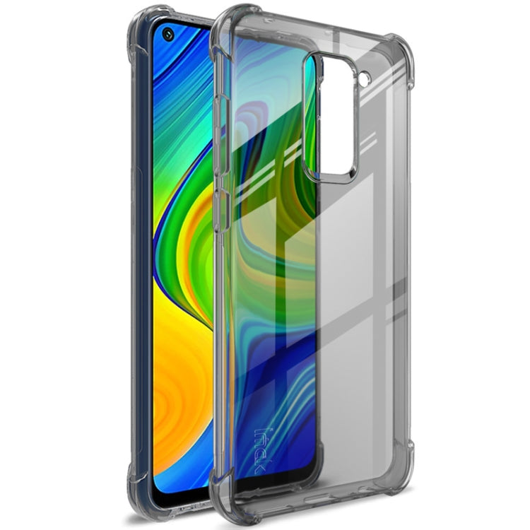 For Xiaomi Redmi Note 9 IMAK Full Coverage Shockproof TPU Protective Case