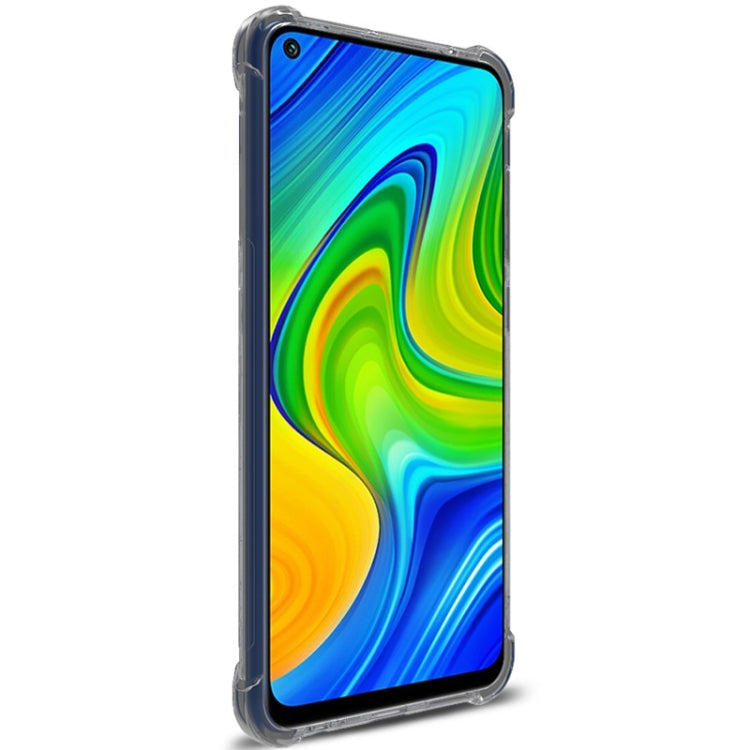 For Xiaomi Redmi Note 9 IMAK Full Coverage Shockproof TPU Protective Case