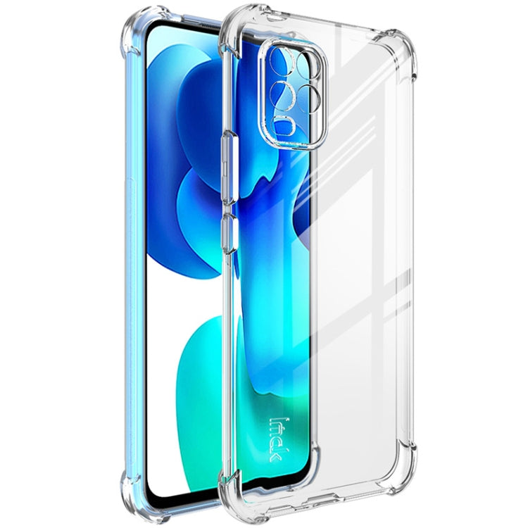 For Xiaomi Mi 10 Lite 5G IMAK Full Coverage Shockproof TPU Protective Case
