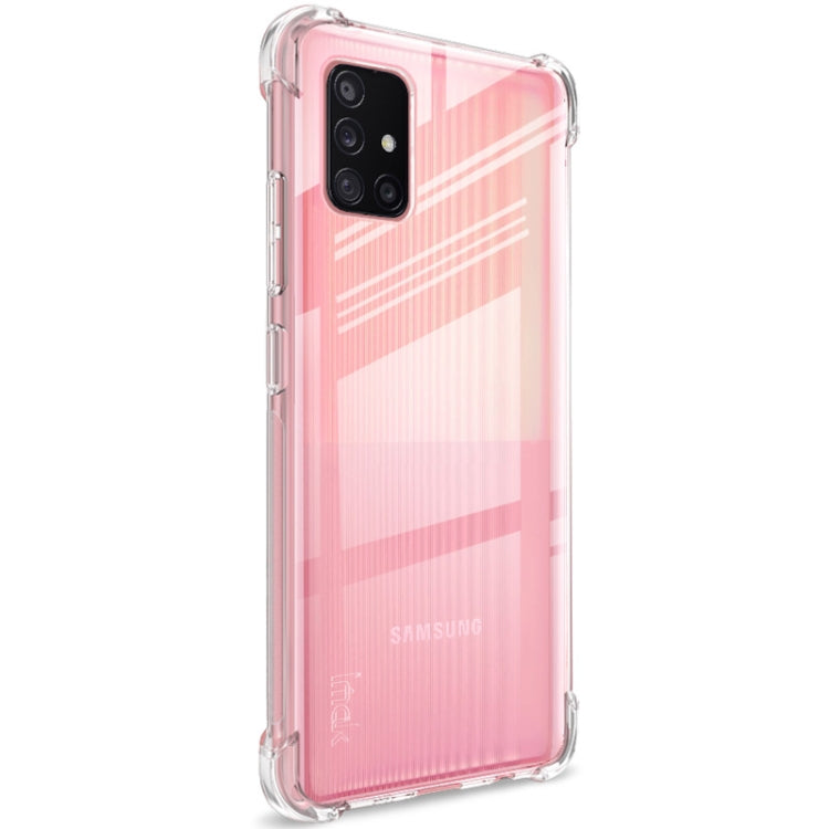 For Samsung Galaxy A51 5G IMAK Full Coverage Shockproof TPU Protective Case