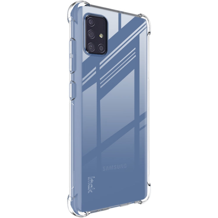 For Samsung Galaxy A71 5G IMAK Full Coverage Shockproof TPU Protective Case