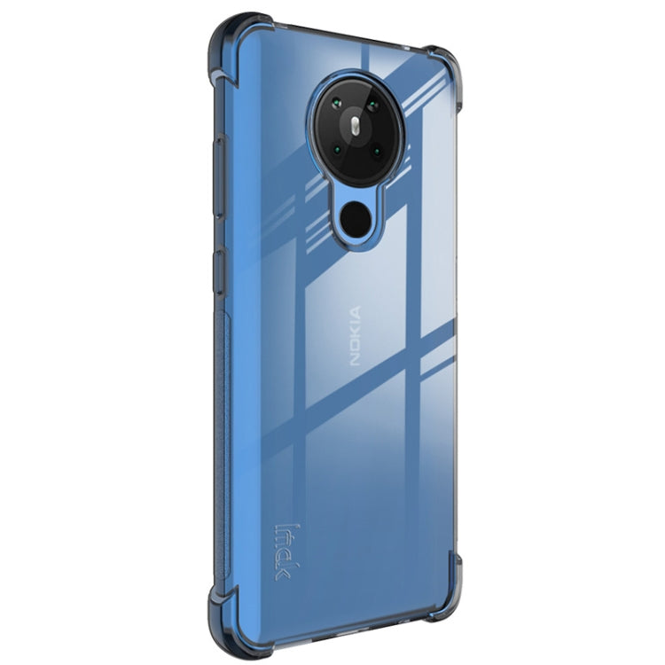 For Nokia 5.3 IMAK Full Coverage Shockproof TPU Protective Case