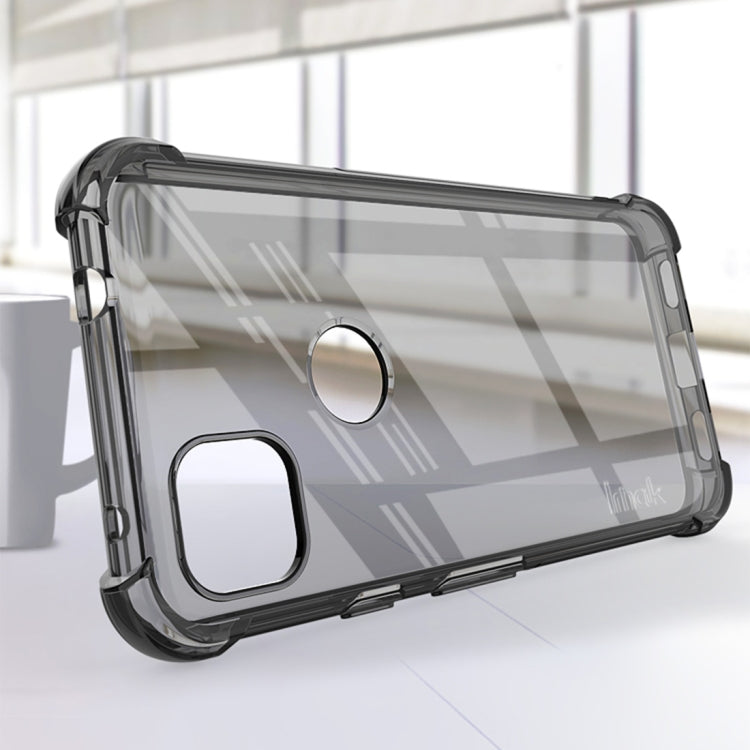 For Google Pixel 4a IMAK Full Coverage Shockproof TPU Protective Case