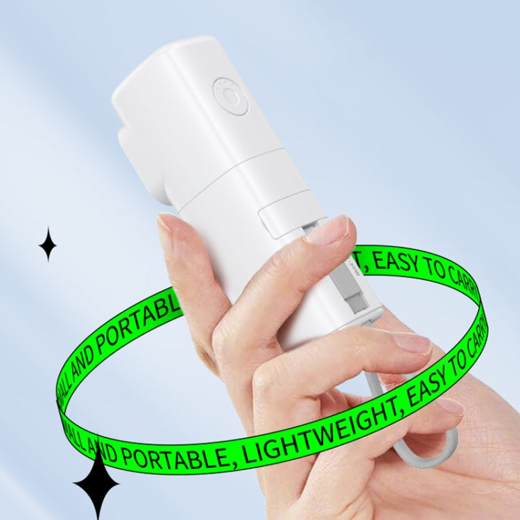 WK WP-393 18W 5000mAh Power Bank with Cable, Plug : CN Plug(White)