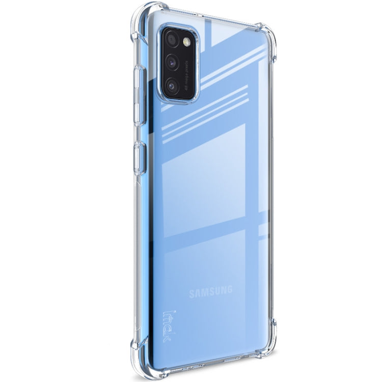 For Samsung Galaxy A41 IMAK Full Coverage Shockproof TPU Protective Case