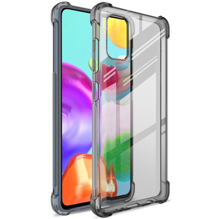 For Samsung Galaxy A41 IMAK Full Coverage Shockproof TPU Protective Case