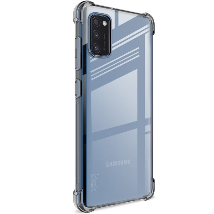 For Samsung Galaxy A41 IMAK Full Coverage Shockproof TPU Protective Case