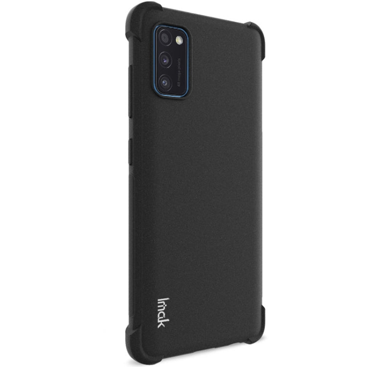 For Samsung Galaxy A41 IMAK Full Coverage Shockproof TPU Protective Case