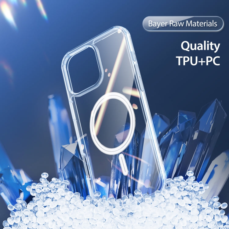 For iPhone 16 Pro Max DUX DUCIS Clin Mag Series Magsafe TPU Phone Case - Transparent