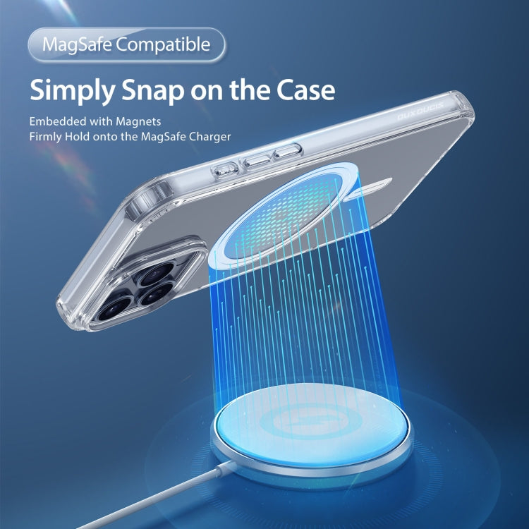For iPhone 16 Pro Max DUX DUCIS Clin Mag Series Magsafe TPU Phone Case - Transparent