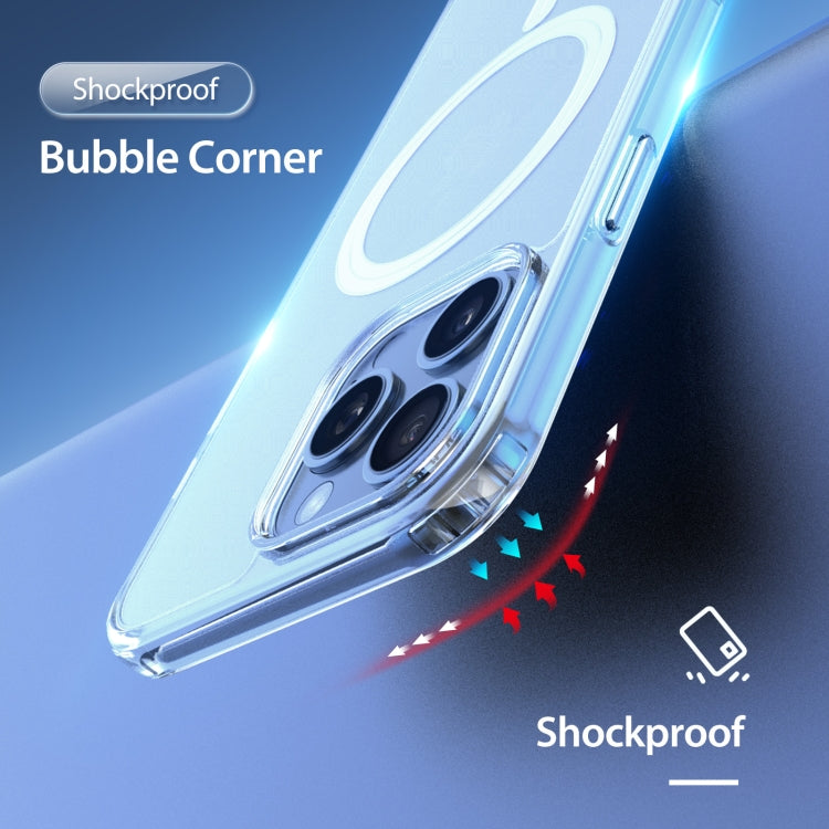 For iPhone 16 Pro Max DUX DUCIS Clin Mag Series Magsafe TPU Phone Case - Transparent