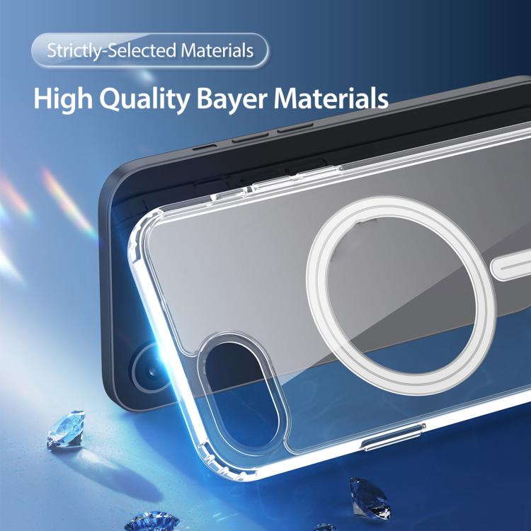 For iPhone 17e / 16e DUX DUCIS Clin Mag Series Magsafe TPU Phone Case - Transparent
