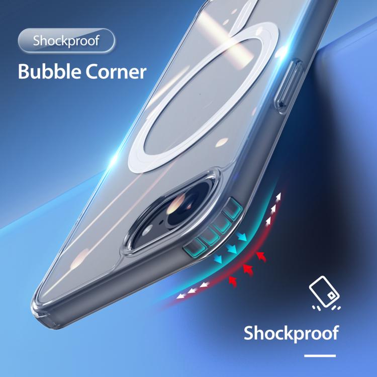 For iPhone 17e / 16e DUX DUCIS Clin Mag Series Magsafe TPU Phone Case - Transparent