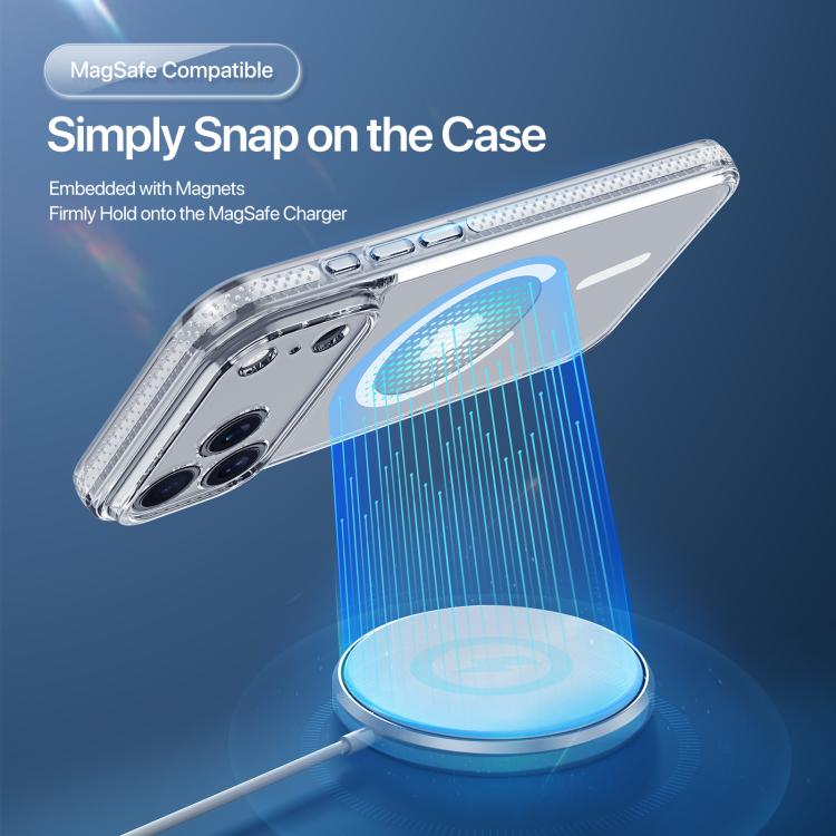 For iPhone 17 Pro DUX DUCIS Clin Mag Series Magsafe TPU Phone Case - Transparent