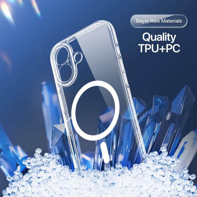 For iPhone 17 DUX DUCIS Clin Mag Series Magsafe TPU Phone Case - Transparent