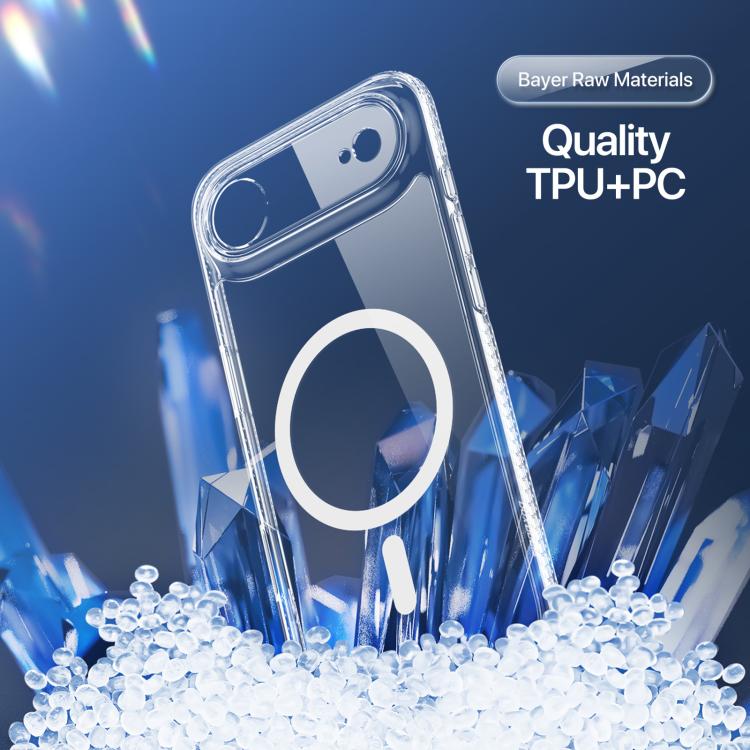 For iPhone Air DUX DUCIS Clin Mag Series Magsafe TPU Phone Case - Transparent