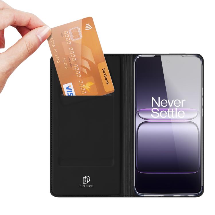 For OnePlus Nord CE5 / Ace 5 Racing DUX DUCIS Skin Pro Series Horizontal Flip Phone Leather Case