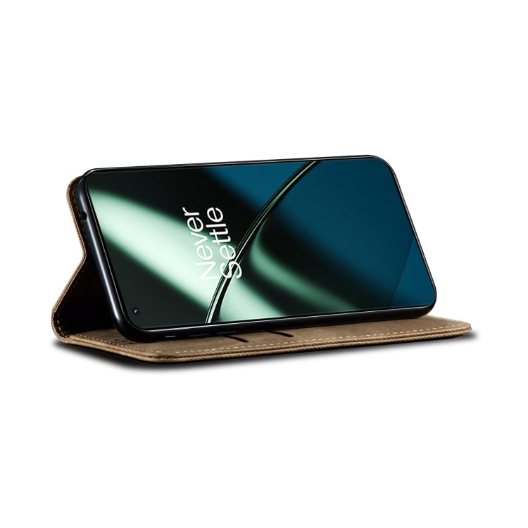 For OnePlus Nord CE 3 Denim Texture Flip Leather Phone Case