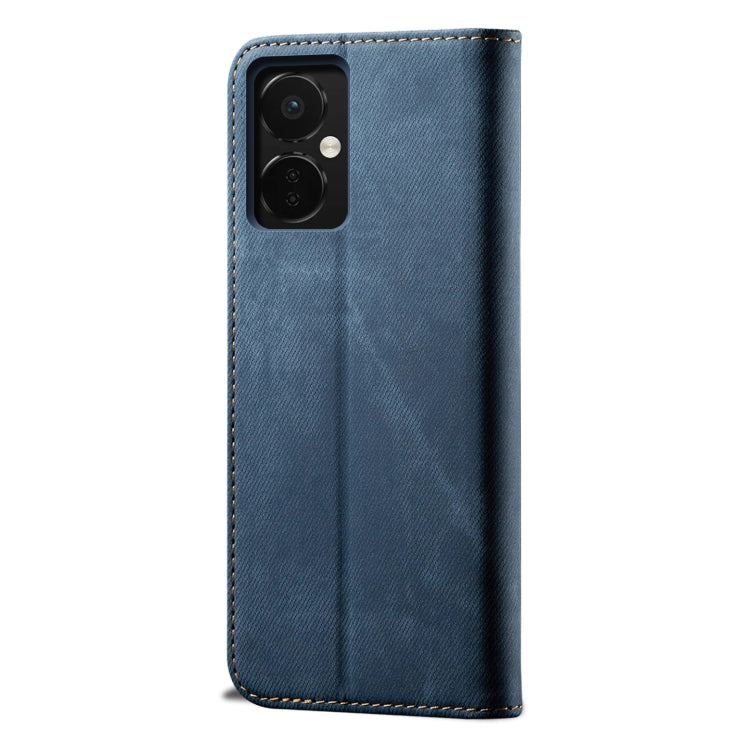 For OnePlus Nord CE 3 Denim Texture Flip Leather Phone Case