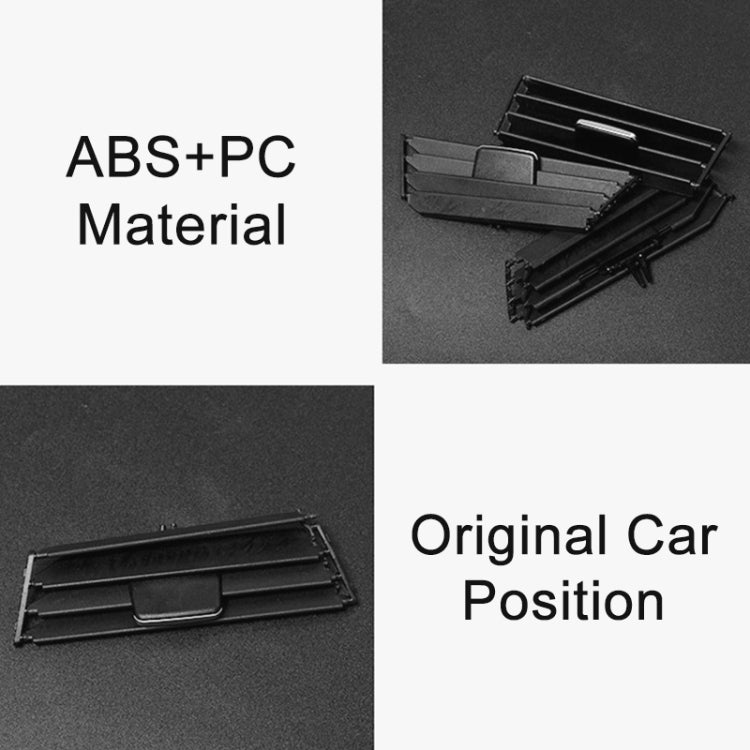 For BMW 3 Series E90 Left Driving Car Air Conditioner Air Outlet Panel 6422 9130 4