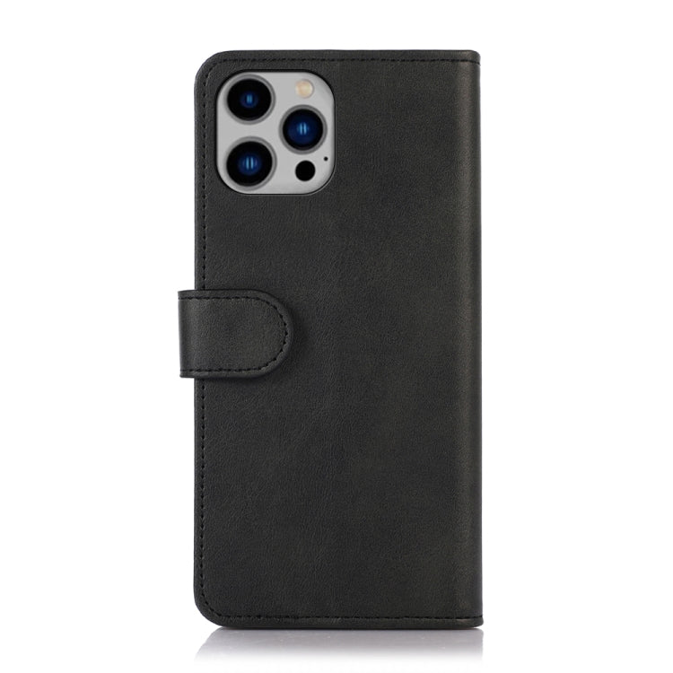 For iPhone 16 Pro Cow Texture Leather Phone Case
