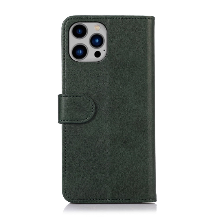 For iPhone 16 Pro Cow Texture Leather Phone Case
