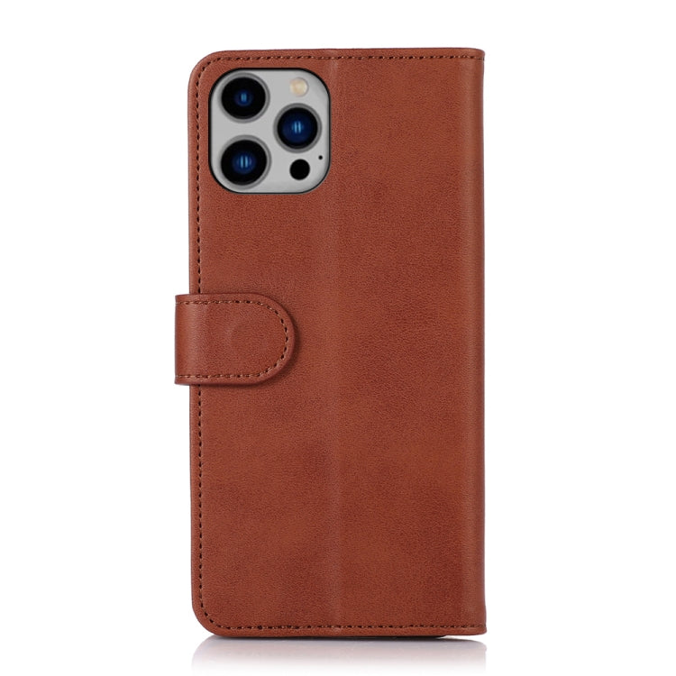 For iPhone 16 Pro Cow Texture Leather Phone Case