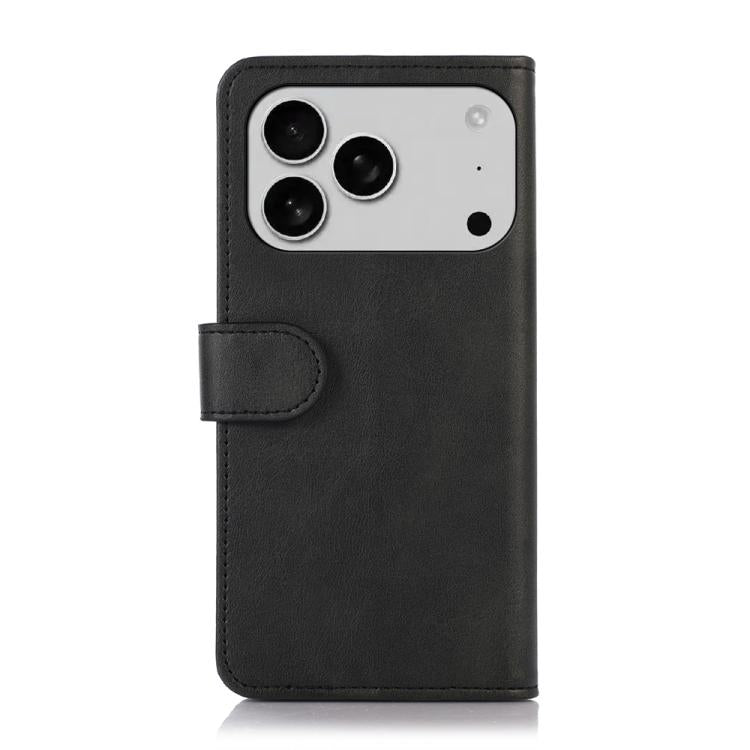 For iPhone 17 Pro Cow Texture Leather Phone Case
