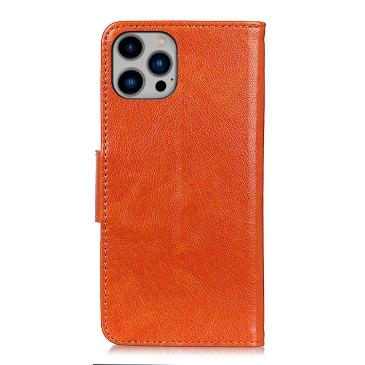 For iPhone 16 Pro Max Nappa Texture Leather Case