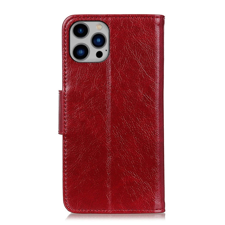 For iPhone 16 Pro Max Nappa Texture Leather Case
