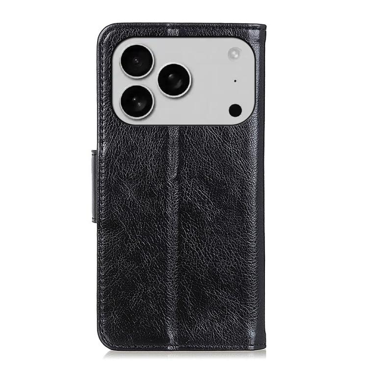 For iPhone 17 Pro Max Nappa Texture Leather Case