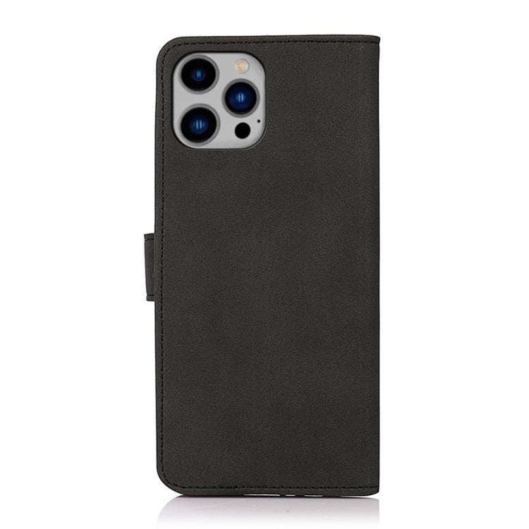 For iPhone 16 Pro Max KHAZNEH Matte Texture Leather Phone Case
