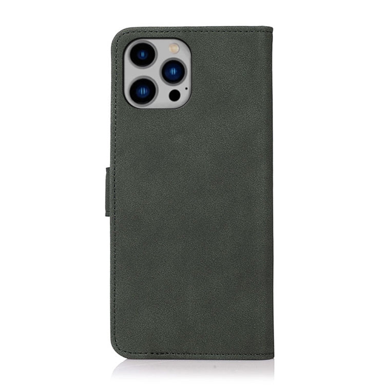 For iPhone 16 Pro Max KHAZNEH Matte Texture Leather Phone Case