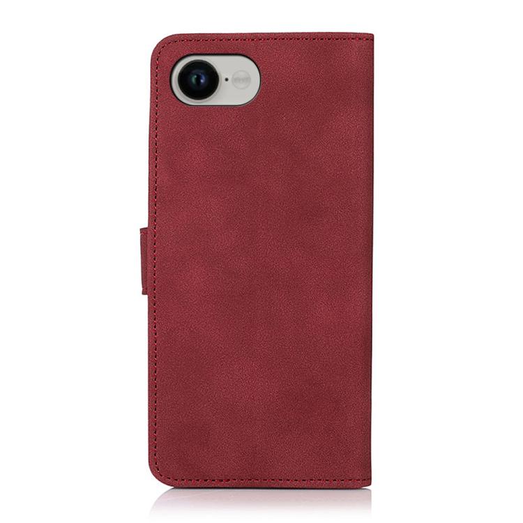 For iPhone 16e / 17e KHAZNEH Matte Texture Leather Phone Case