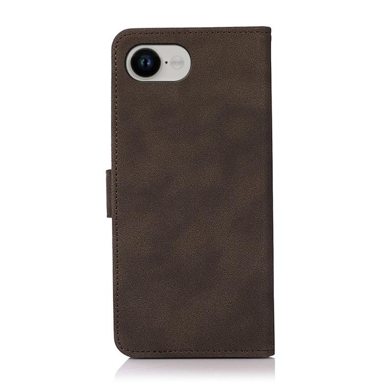 For iPhone 16e / 17e KHAZNEH Matte Texture Leather Phone Case